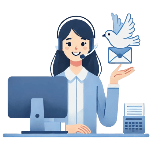 Contact support illustration